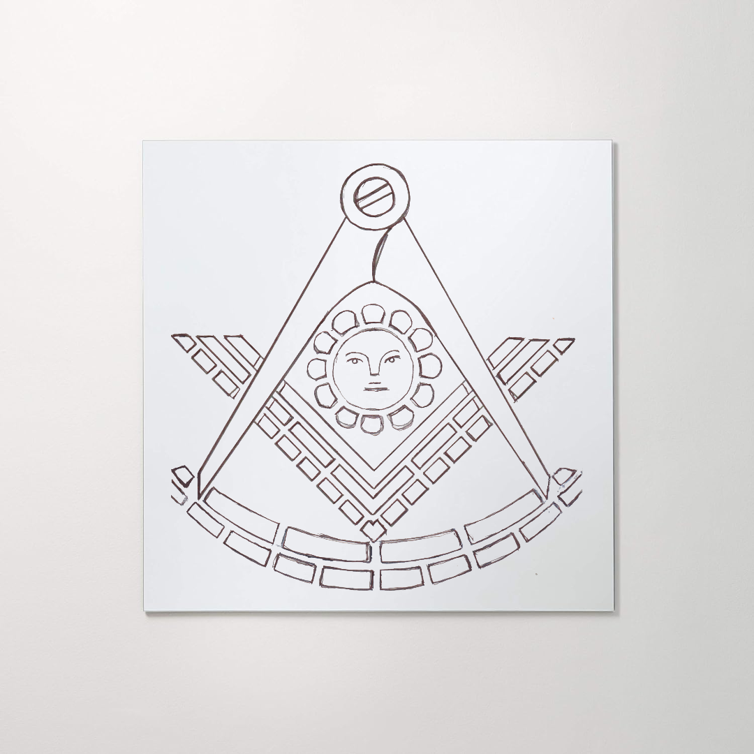 Custom Mason Mirror